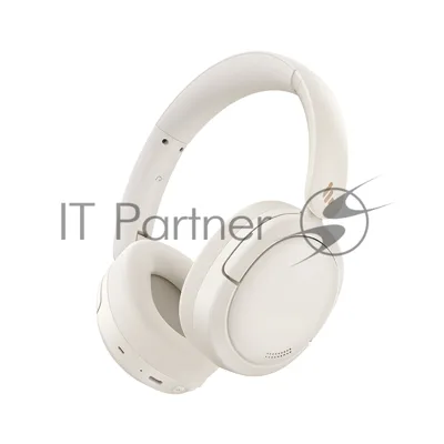 Беспроводные/проводные наушники Edifier W800BT Pro слоновая кость, полноразмерные, Bluetooth + USB-C, активное шумоподавление