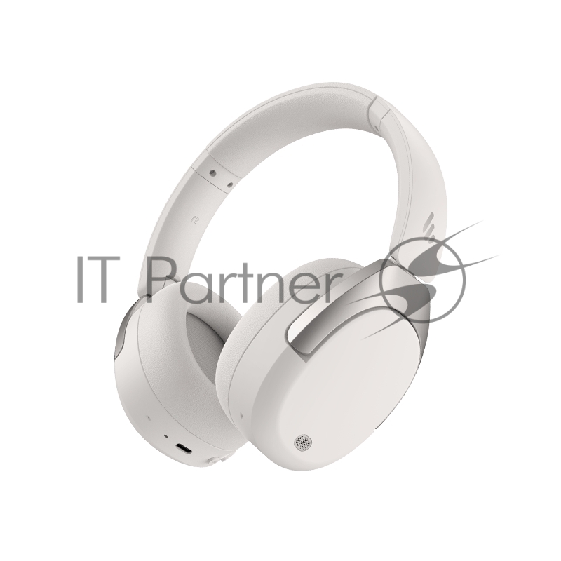 Беспроводные/проводные наушники Edifier W830NB белый, полноразмерные, Bluetooth + USB-C, активное шумоподавление