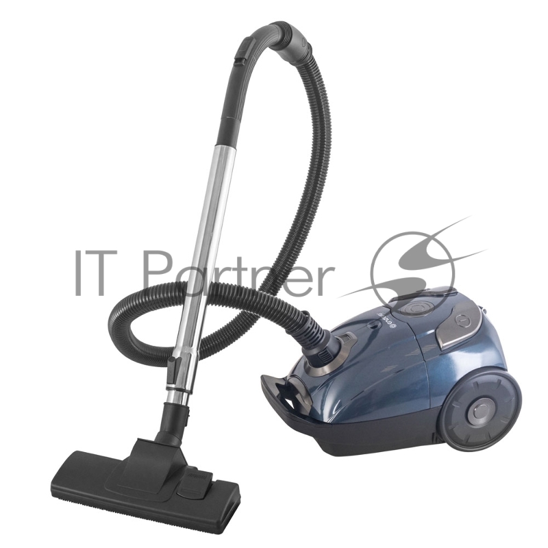 Пылесос Endever SkyClean VC-252 синий/серый, 350/1800 Вт, уборка сухая, пылесборник мешок 2.5 л