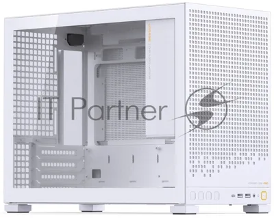 Корпус без блока питания Case JONSBO D32 PRO, Mini-Tower, TG, no fan, 2xUSB-A 3.2 + 1xUSB-C 3.2, mATX, mDTX, mITX White