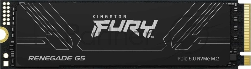 Накопитель SSD Kingston Fury Renegade, 2Tb, M.2(22x80мм), NVMe, PCIe 5.0 x4, 3D TLC, R/W 14700/14000Mb/s, IOPs 2 200 000/2 200 000, TbW 2000, DWPD 0.5 (12 мес)