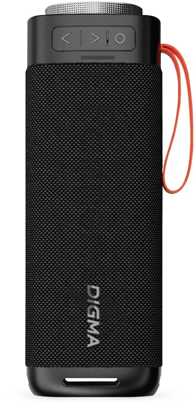 Портативная колонка Digma D-PS1522 черный 60W 2.0 BT 10м 3000mAh
