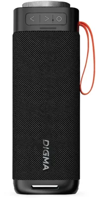 Портативная колонка Digma D-PS1522 черный 60W 2.0 BT 10м 3000mAh