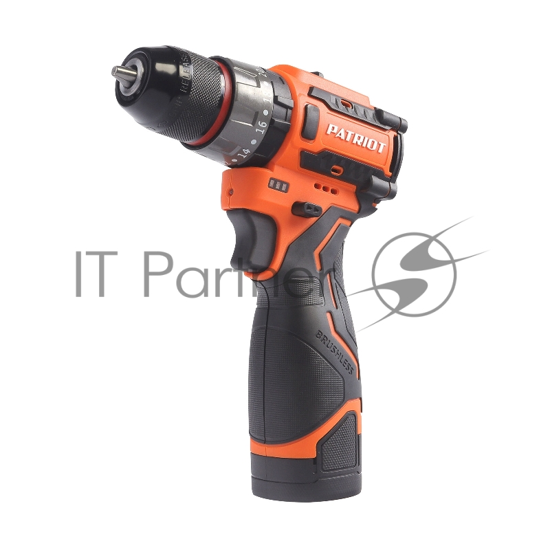 Дрель-шуруповерт Patriot BR 467h BL, 16,8 В, 2 Ач, 70 Нм, бесщеточный, ударный