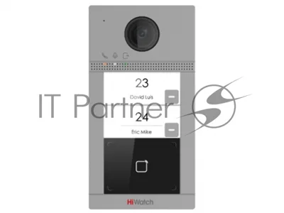 Вызывная IP панель HiWatch VDP-D4212W(B)/Flush - на двух абонентов с ИК-подсветкой и Wi-fi HiWatch