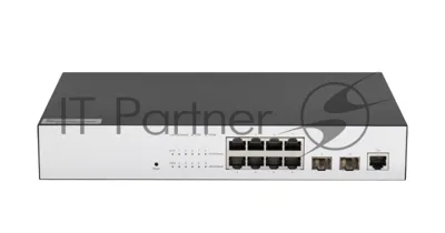 Коммутатор GIGALINK GL-SW-G201-10, 8×1 Гбит/с + 2×1 Гбит/с SFP, управляемый