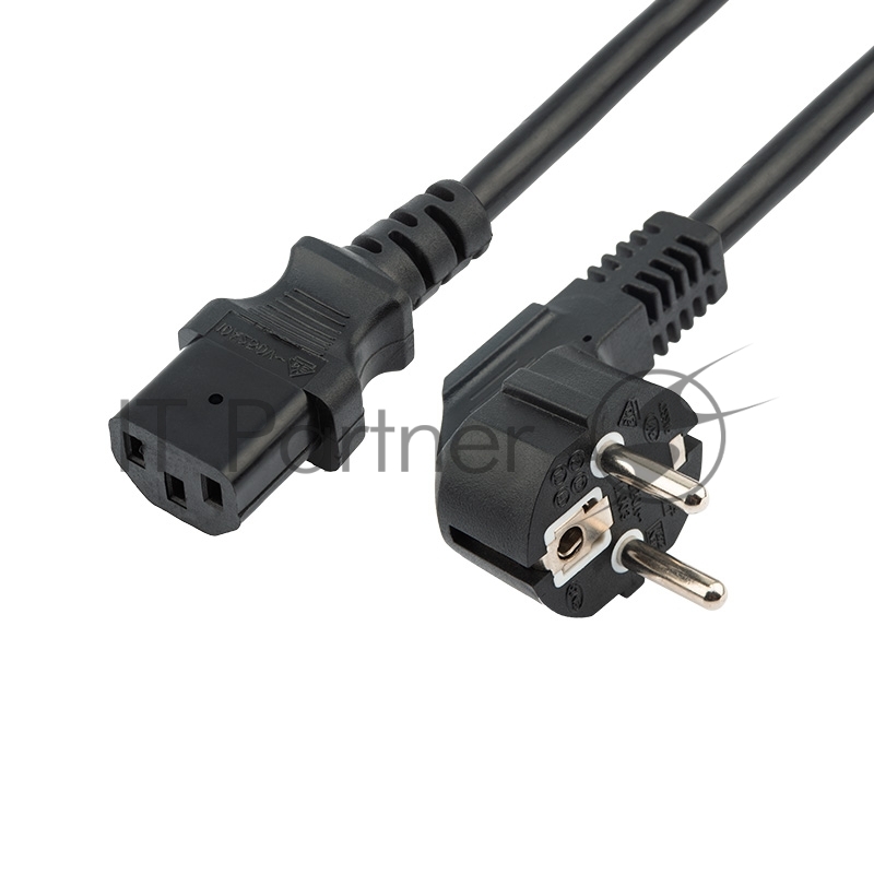 Шнур сетевой Rexant СЕЕ 7/7 (Schuko) – IEC 320 C13 3x1,0мм², длина 5м