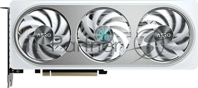 Видеокарта Gigabyte GeForce RTX 5060 Ti Aero OC, NVIDIA RTX 5060 Ti, 16G GDDR7, 128 бит, PCI-e 5.0, 1xHDMI, 3xDP, 2647 МГц