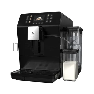 Кофемашина автоматическая BQ CM6001 черный, исп. кофе - зерновой/молотый, 1,5 л, 1450 Вт, 19 бар