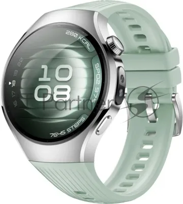 Умные часы HUAWEI Watch 5 Soc-L19F, 1.38" AMOLED, 4G, GPS, IP69, зеленый / серебристый