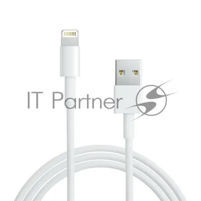 Кабель Rexant USB-A – Lightning, 2,4А, 2м, ПВХ, белый