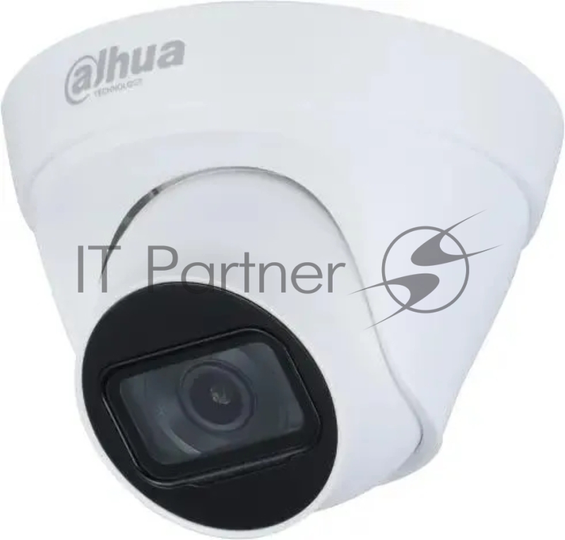 Камера видеонаблюдения Dahua DH-IPC-HDW1230T1P-A-0280B-S6, IP, 2 Мп, 2.8 мм, белая