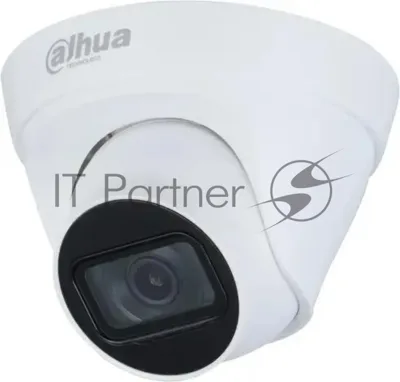 Камера видеонаблюдения Dahua DH-IPC-HDW1230T1P-A-0280B-S6, IP, 2 Мп, 2.8 мм, белая