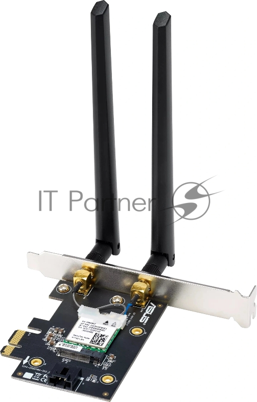 Сетевой адаптер Wi-Fi + Bluetooth Asus PCE-BE6500 BE6500 PCI Express 2ант.