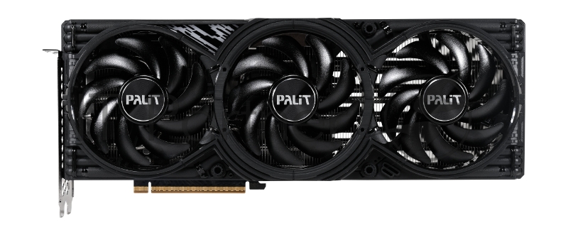 Видеокарта Palit GeForce RTX 5070 Ti GamingPro-S, 16 GB GDDR7, 256 bit, 3xDisplayPort, HDMI, GPU 2452 MHz