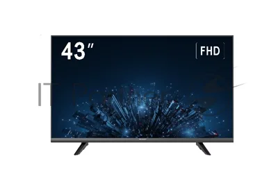 Монитор 43" Hikvision DS-D5043F3-1V0S VA 1920x1080, 60 Гц, 6.5 мс, 16:9, 300 кд/м², VGA, HDMI 1.4, 3.5 Jack, динамики (2x10 Вт), USB 2.0, черный