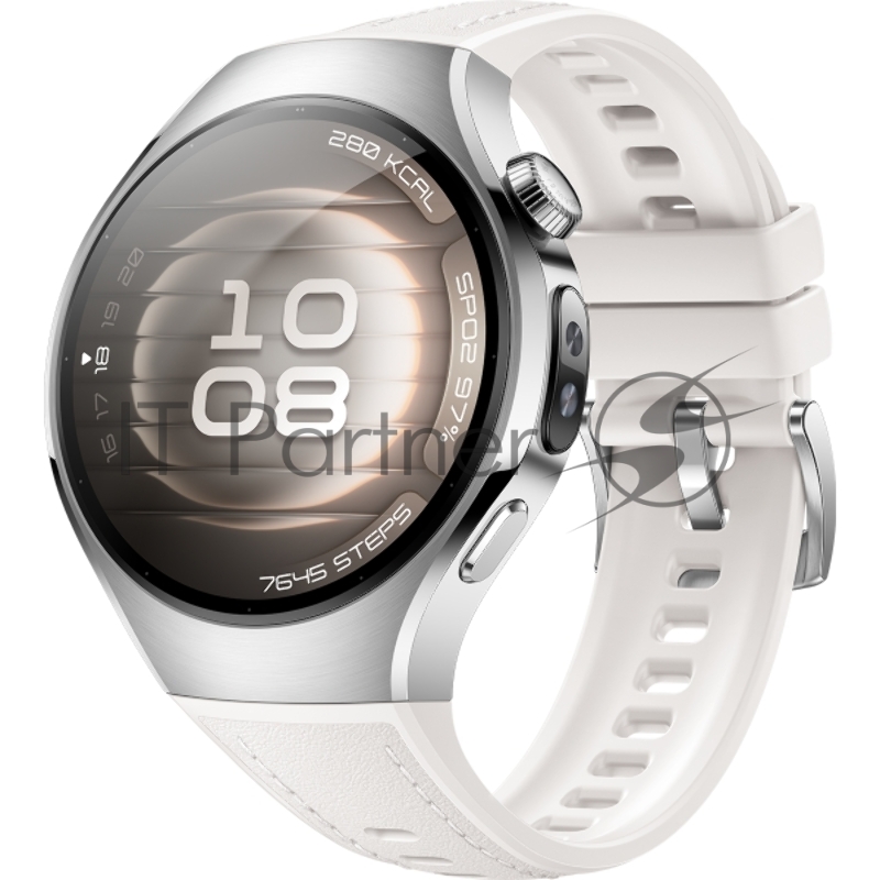 Умные часы Huawei Watch 5 42mm SOC-AL00, 1.5" AMOLED, eSIM, Wi-Fi, Bluetooth 5.2, NFC, WR50, белый