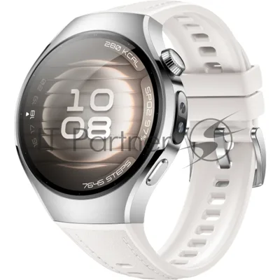 Умные часы Huawei Watch 5 42mm SOC-AL00, 1.5" AMOLED, eSIM, Wi-Fi, Bluetooth 5.2, NFC, WR50, белый