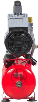Компрессор поршневой Fubag OLS 190/10 CM1.6 безмасляный 190л/мин 10л 1200Вт красный/черный