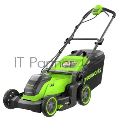Газонокосилка аккумуляторная Greenworks GD40LM411, 40 В, 0 Ач