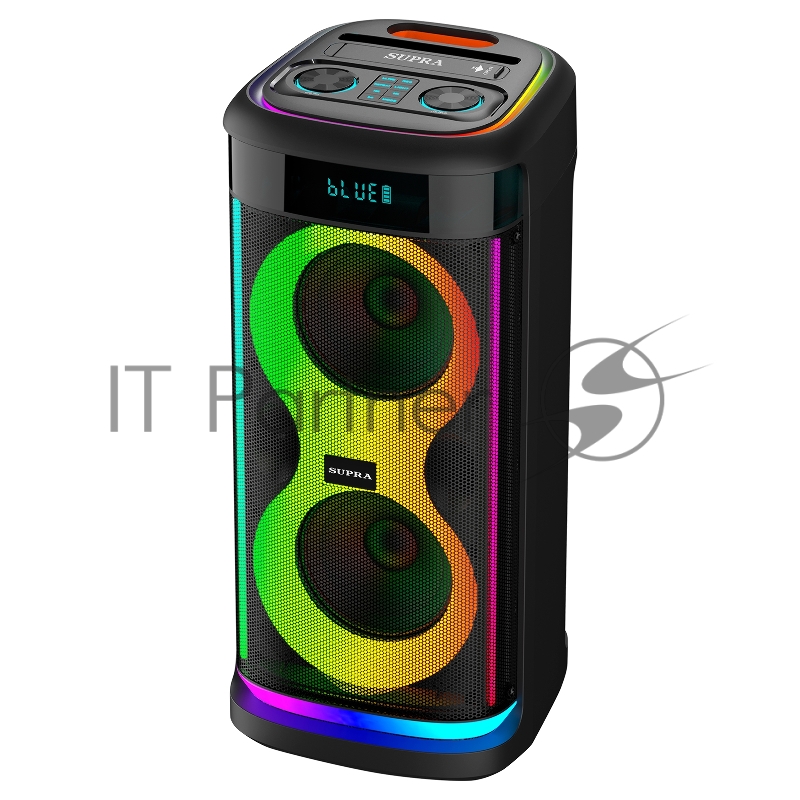 Минисистема Supra SMB-800 черный 140Вт FM USB BT micro SD