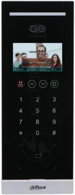 Видеопанель Dahua DHI-VTO6531H-S2 цветной сигнал цвет панели: черный