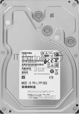 Жесткий диск HDD Toshiba MG10 6Tb 7200rpm SATA III 512Mb 3.5"
