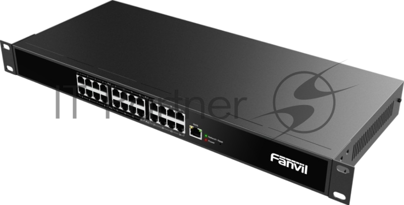 Коммутатор Fanvil PN24, 24×100 Мбит/с (2-проводной), неуправляемый