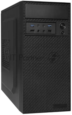 Компьютерный корпус Minitower ExeGate BAA-109U2-AA500 (mATX, БП AA500 с вент. 8см, 2*USB+2*USB 3.0, аудио, черный)