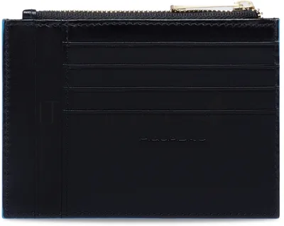 Кошелек женский Piquadro Blue Square PP6659B2R/N черный натур.кожа