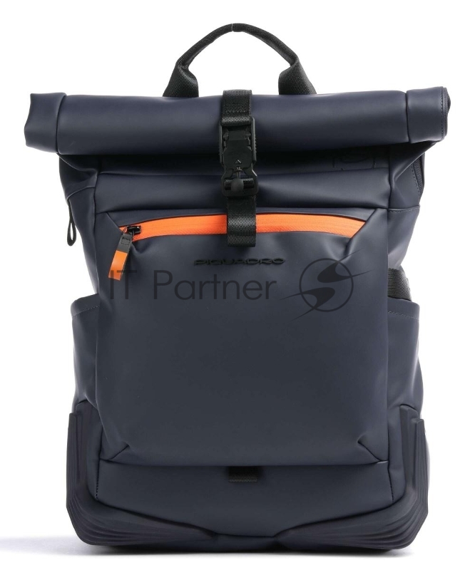 Рюкзак мужской Piquadro Corner 2.0 CA6291C2OW/BLU роллтоп синий ткань
