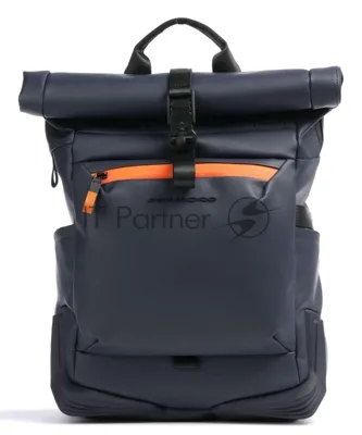 Рюкзак мужской Piquadro Corner 2.0 CA6291C2OW/BLU роллтоп синий ткань