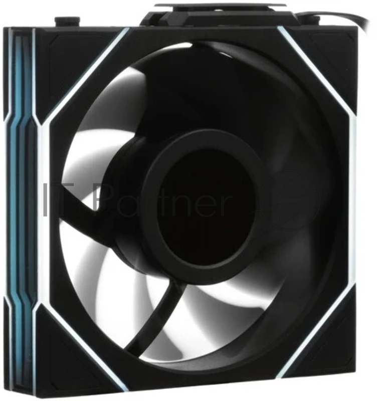 Вентилятор для корпуса Lian-Li Uni Fan TL Wireless LCD 120 LCD Reverse ARGB 120х124.5x28 черный 4-pin 31дБ (G99.12RTLLCD1W1B.R0) Ret