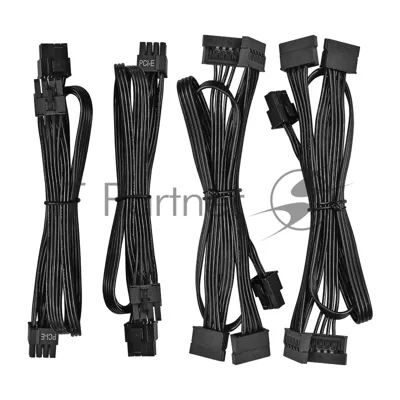 Блок питания серверный 700W ExeGate ServerPRO-700PAS (ATX, APFC, КПД 80% (80 PLUS), 12cm fan, 24pin, 2x(4+4)pin, 6xPCI-E, 8xSATA, 4xIDE, Cable Management, black)