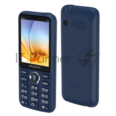 Мобильный телефон Maxvi K15n 4G синий