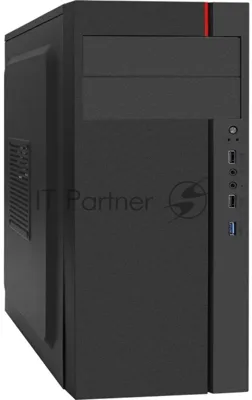 Компьютерный корпус Miditower ExeGate AA-440U-UNS450 (ATX, БП UNS450 с вент. 12см, 2хUSB+1хUSB 3.0, аудио, черный)