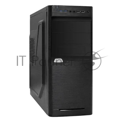 Компьютерный корпус Miditower ExeGate XP-330U-UNS500 (ATX, БП UNS500 с вент. 12см, 2хUSB/2хUSB 3.0, аудио, черный)