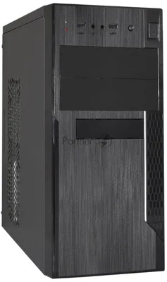Компьютерный корпус Minitower ExeGate EX299311RUS MA-373X-UNS450 (mATX, БП UNS450 с вент. 12см, 2*USB, аудио, черный)