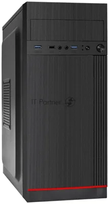 Компьютерный корпус Miditower ExeGate AA-442U2-UNS500 (ATX, БП UNS500 с вент. 12см, 1хUSB+2хUSB 3.0, аудио, черный)
