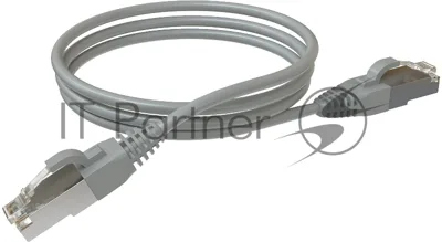 Патч-корд Sysmatrix PC 4545.5ES26.2LSZHGY F/UTP RJ-45 вил.-вилка RJ-45 кат.5E 2м серый LSZH