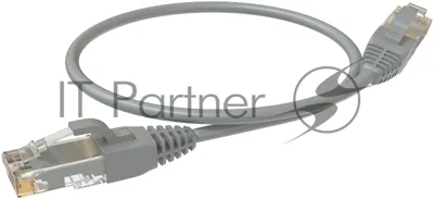 Патч-корд Sysmatrix PC 4545.5EU26.03LSZHGY U/UTP RJ-45 вил.-вилка RJ-45 cat.5e 0.3м серый LSZH