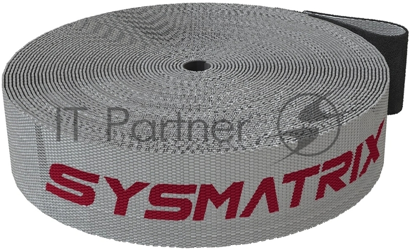 Лента-липучка Sysmatrix ROL 169BK (уп. 1 шт) 5 м черный