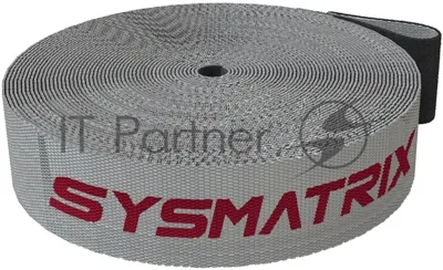 Лента-липучка Sysmatrix ROL 169BK (уп. 1 шт) 5 м черный