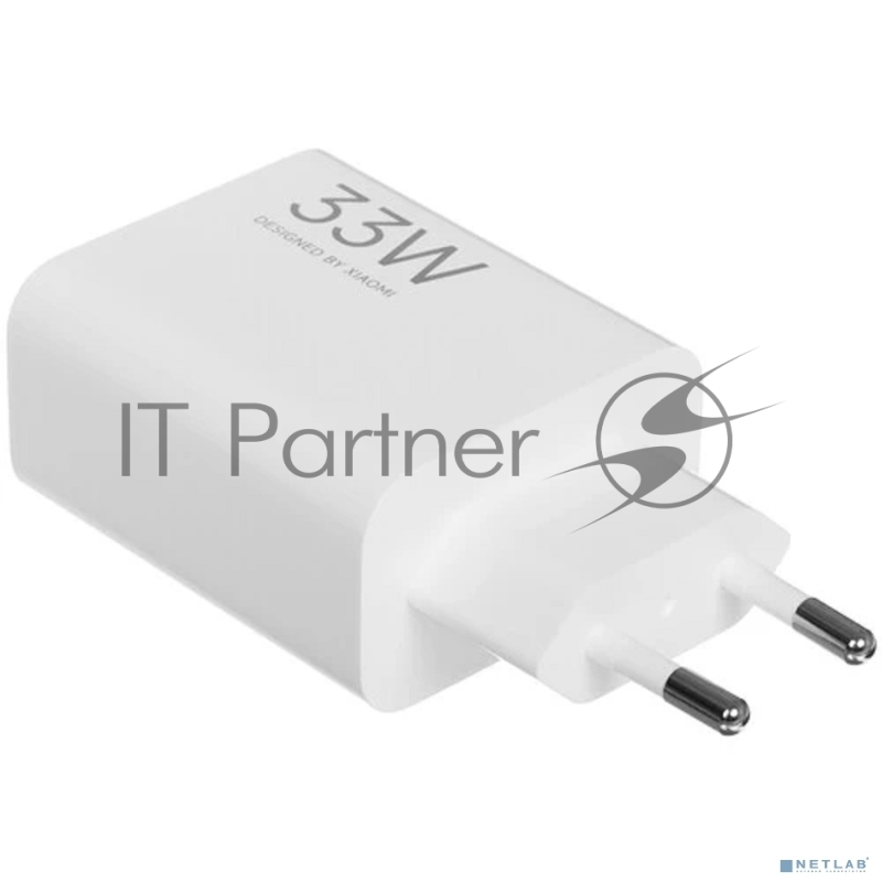 Сетевое зарядное устройство Xiaomi BHR9956EU 33W 3A (PD) USB универсальное белый