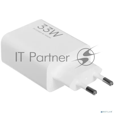 Сетевое зарядное устройство Xiaomi BHR9956EU 33W 3A (PD) USB универсальное белый