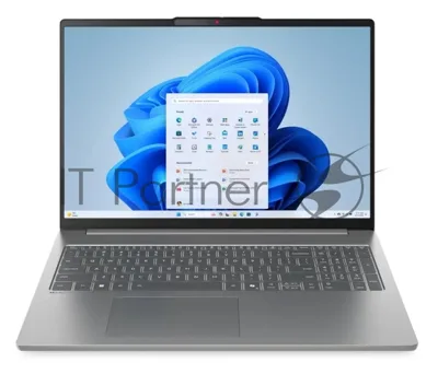 Ноутбук Lenovo IdeaPad Slim 5 16ARP10 16"(1920x1200 IPS)/AMD Ryzen 7 7735HS(3.2Ghz)/16384Mb/512PCISSDGb/noDVD/Int:AMD Radeon 680M/Cam/BT/WiFi/80WHr/war 1y/1.93kg/luna grey/noOS + 100W, RU kbd