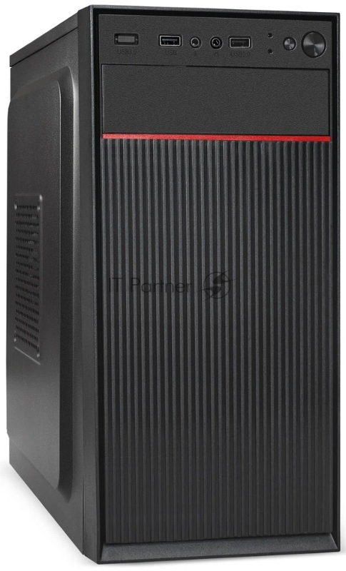Компьютерный корпус Minitower ExeGate BAA-113-AA500 (mATX, БП AA500 с вент. 8см, 2*USB, аудио, черный)