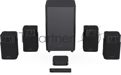 Саундбар Hisense HT SATURN 4.1.2 720Вт+240Вт черный