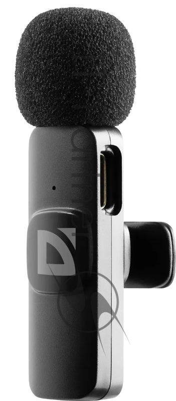 Петличный микрофон Defender Talky-137 wrls, черный, на прищепке, 1шт