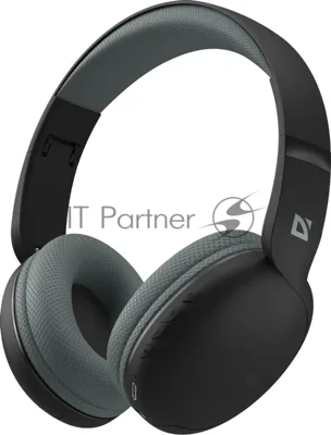 Беспроводные/проводные наушники Defender FreeMotion B480 черный, накладные, Bluetooth + проводной, складная конструкция, до 8 ч